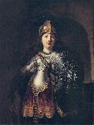 Rembrandt Peale Bellona, oil